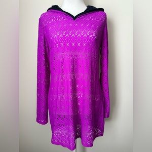 TITLE NINE Mesh Swim Coverup Dress Women’s Size Small